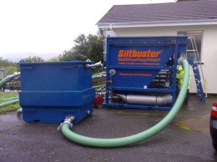 South West Water turns to Siltbuster Process Solutions (SPS) to resolve algae problem at water treatment works  